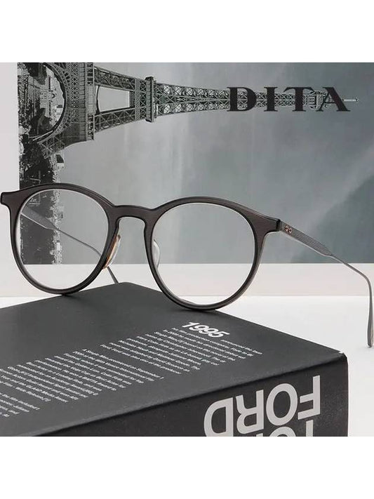 Glasses frame TORUS DTX110 50 02A horn rim round titanium - DITA - BALAAN 2