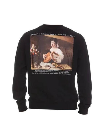 Caravaggio Sweatshirt Black - OFF WHITE - BALAAN 1