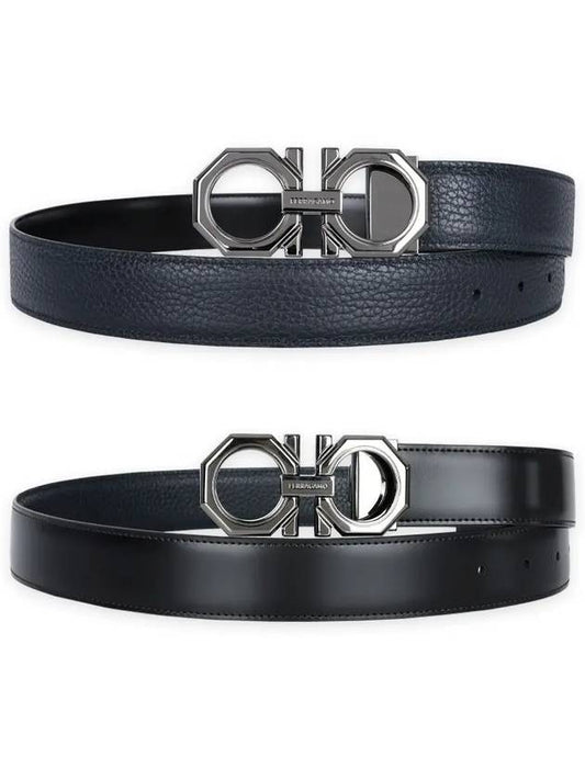 leather belt 670266765787 BLACK - SALVATORE FERRAGAMO - BALAAN 2