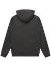 Men's Two-way Logo Hooded Zip-up Charcoal SW23PTS01DK - SOLEW - BALAAN 3