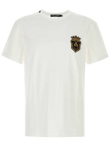 Dolce & Gabbana Cotton T-Shirt - DOLCE&GABBANA - BALAAN 1