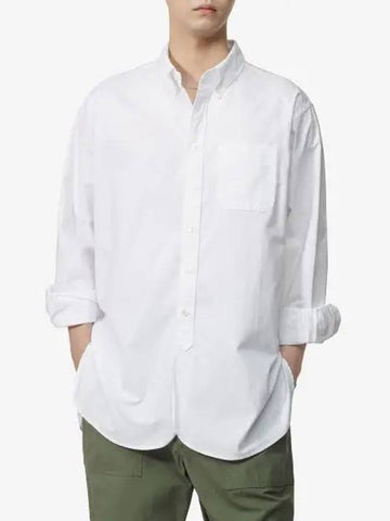 Oxford 19th Century Button Down Shirt White OR001ZT177 - ENGINEERED GARMENTS - BALAAN 1