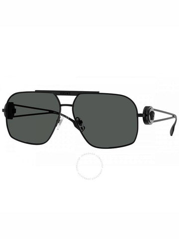 Versace Dark grey Navigator Men's Sunglasses VE2269 143387 62 - VERSACE - BALAAN 1