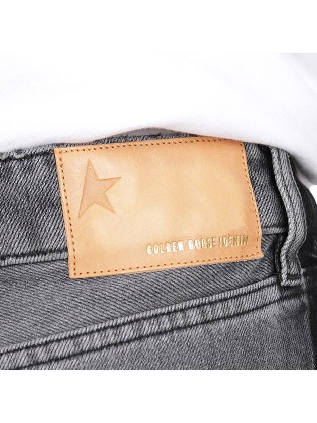 Jolly Cotton Crop Straight Jean Grey - GOLDEN GOOSE - BALAAN 10