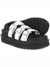 Blaire Hydro Leather Sandals White - DR. MARTENS - BALAAN 3