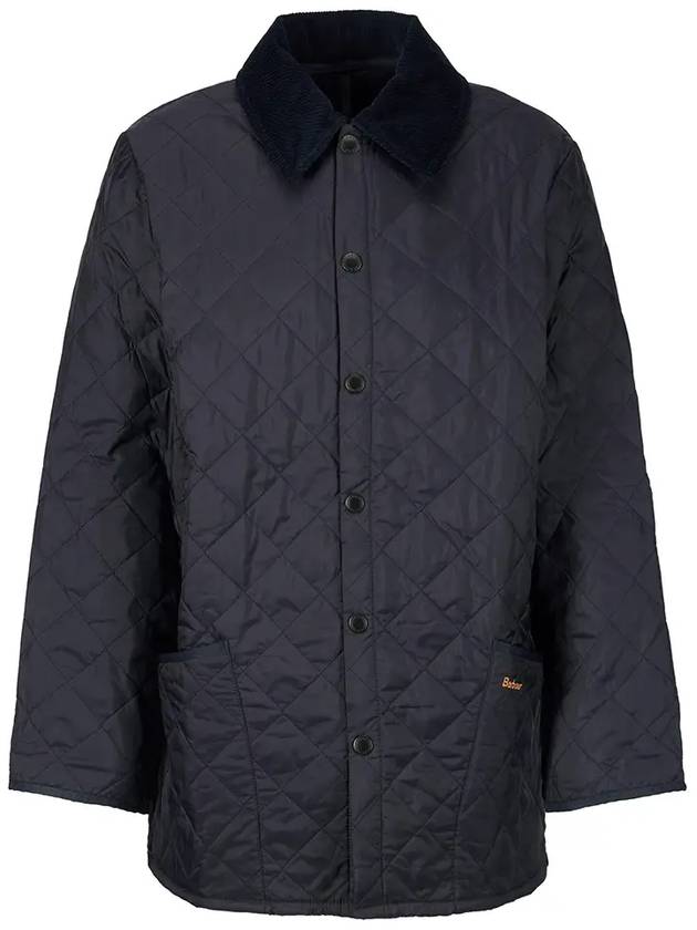 Riddesdale Quilted Jacket Navy - BARBOUR - BALAAN 2