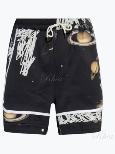 Graphic Print Drawstring Boxing Shorts Black - VIVIENNE WESTWOOD - BALAAN 2