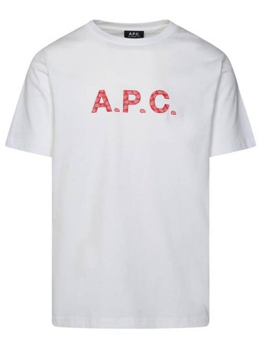 James Short Sleeve T-Shirt White - A.P.C. - BALAAN 1