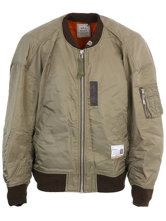 Nylon Bomber Jacket Khaki - MIHARA YASUHIRO - BALAAN 1