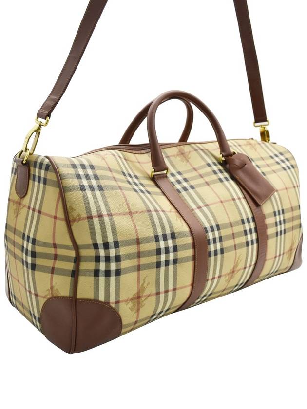 Haymarket Check Big Boston Two Way Bag 10620 - BURBERRY - BALAAN 4