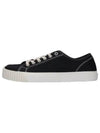 Tabi Cotton Low Top Sneakers Black - MAISON MARGIELA - BALAAN 2