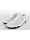 CC logo air force sneakers light purple 36 5 235 - CHANEL - BALAAN 7