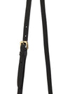 Leather Shoulder Bag Black - PRADA - BALAAN 11