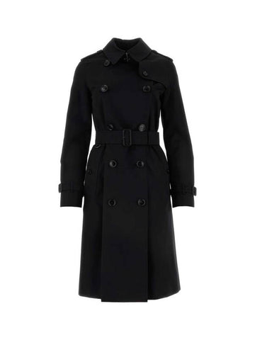 Kensington Trench Coat Black - BURBERRY - BALAAN 1