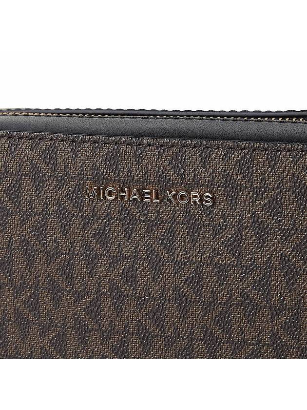 Jet Set Medium Camera Cross Bag Black Brown - MICHAEL KORS - BALAAN 8