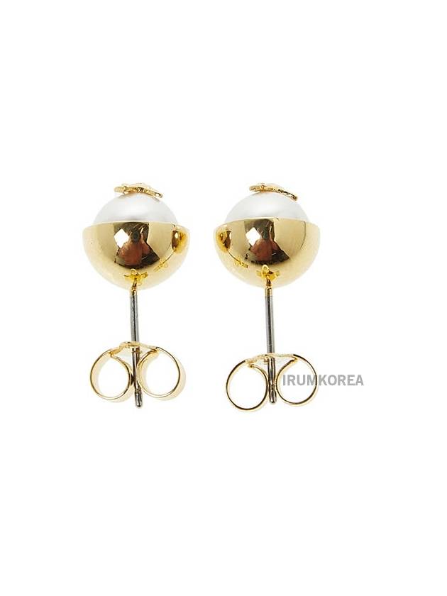 Olga Pearl Small Earrings Gold - VIVIENNE WESTWOOD - BALAAN 3