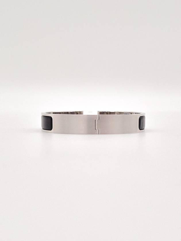 Click Ache HH Palladium Matte Bracelet Noir - HERMES - BALAAN 5