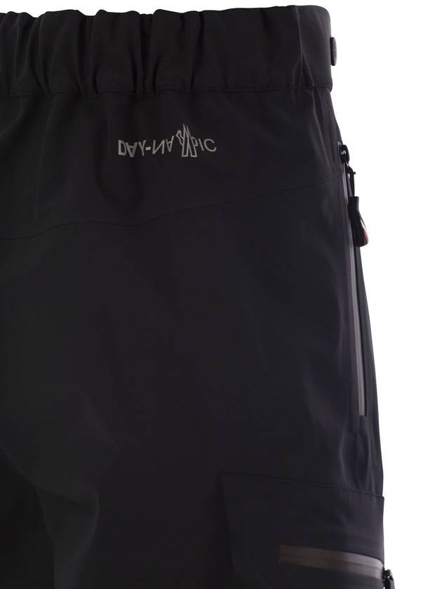 Jogging straight pants black - MONCLER - BALAAN 5