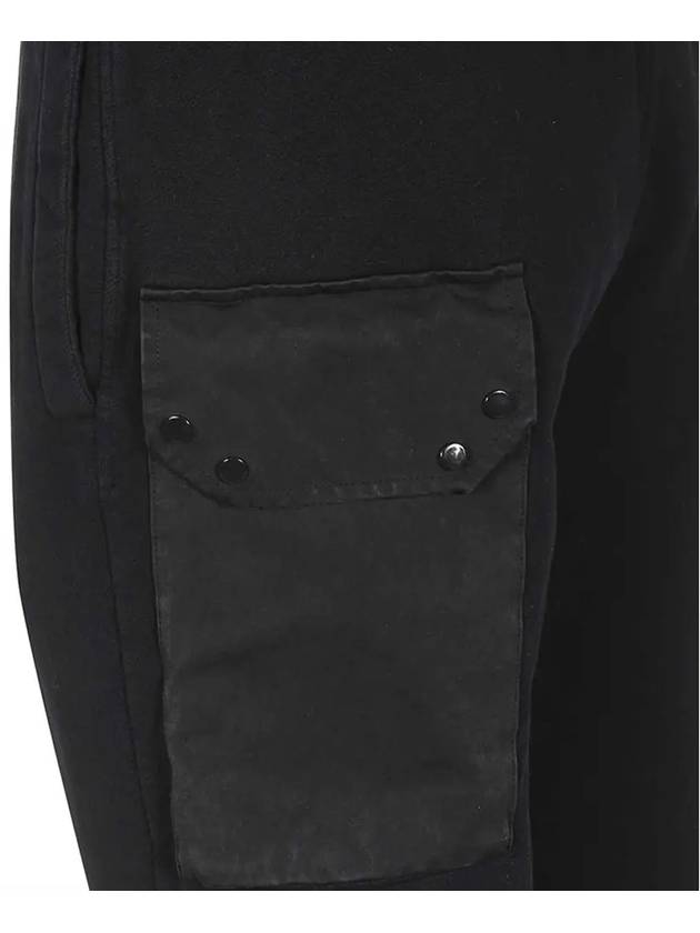 Pantalone Felpa Cotton Track Pants Black - TEN C - BALAAN 5