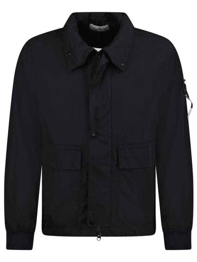 Compass Badge Jacket Black - STONE ISLAND - BALAAN 2