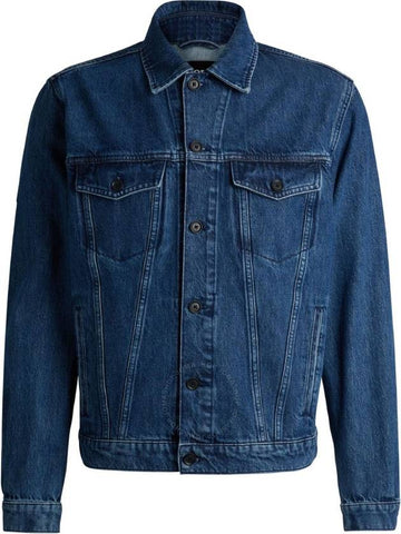 Hugo Boss Livorno Regular-Fit Denim Jacket, Size X-Large - HUGO BOSS - BALAAN 1