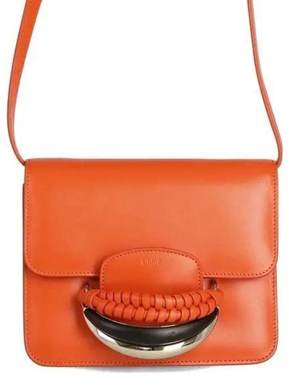 Kattie Shiny Calfskin Small Cross Bag Rusted Orange - CHLOE - BALAAN 2