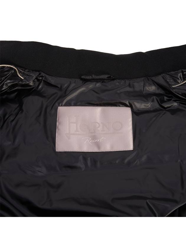 Result Nylon Down Bomber Padding Black - HERNO - BALAAN 11