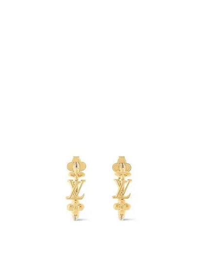 LV Iconic Earrings Gold - LOUIS VUITTON - BALAAN 2