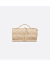 Miss Cannage Lambskin Mini Bag Powder Beige - DIOR - BALAAN 1