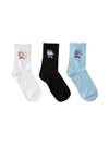 LB Crown 3 Pack Socks - STUSSY - BALAAN 1