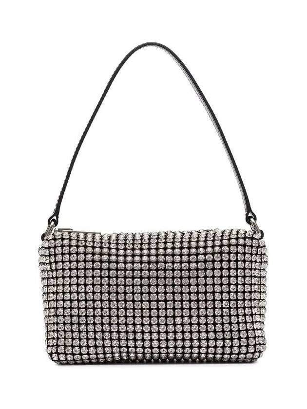 Heiress Crystal Mesh Pouch Bag Black White - ALEXANDER WANG - BALAAN 2