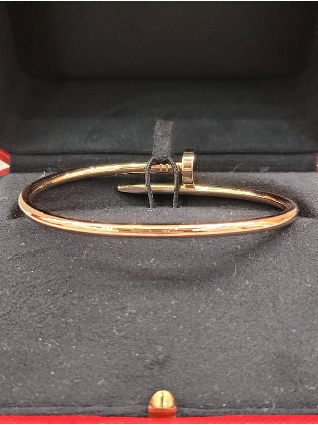 Just Ankle Nail Bracelet Rose Gold No 18 - CARTIER - BALAAN 8