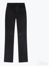 Denim Straight Jeans Black - SAINT LAURENT - BALAAN 2