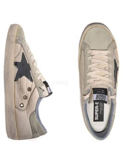 Superstar Distressed Lace-Up Low Top Sneakers Beige - GOLDEN GOOSE - BALAAN 2