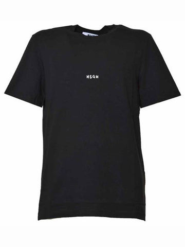 Short Sleeve T Shirt 3440MM135 237002 99 Black - MSGM - BALAAN 1