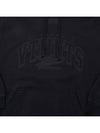 Embossed Logo Cotton Hoodie Black - VETEMENTS - BALAAN 7