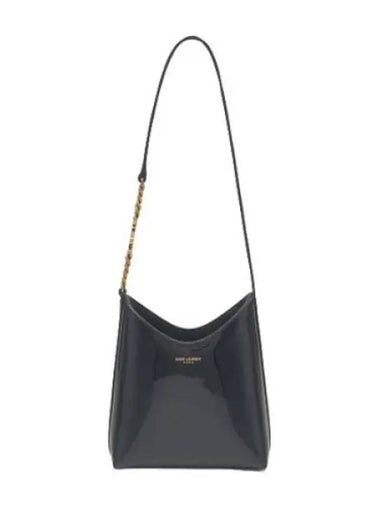 Mini patent shoulder bag black - SAINT LAURENT - BALAAN 1