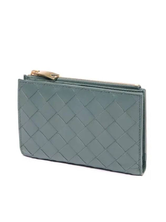 Wallet 749940 VCPP2 3198 Medium Intreto Clamshell Zipper - BOTTEGA VENETA - BALAAN 1