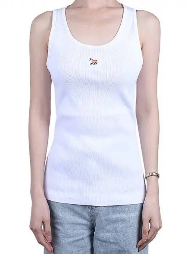 Baby Fox Cotton Sleeveless White - MAISON KITSUNE - BALAAN 2