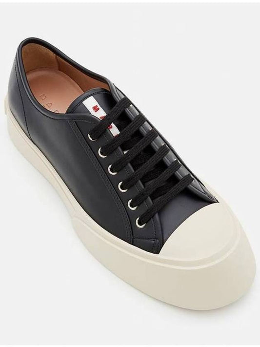Pablo Platform Nappa Leather Low Top Sneakers Black - MARNI - BALAAN 2