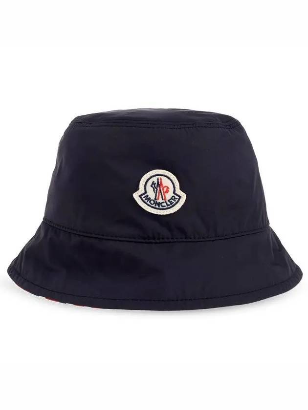 Reversible Bucket Hat Night Blue - MONCLER - BALAAN 1