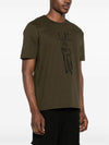 30/2 Mercerized Jersey Twisted British Sailor Short Sleeve T-Shirt Green - CP COMPANY - BALAAN 5