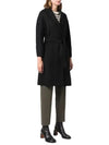 2390160439600 013 ARONA Arona black coat - MAX MARA - BALAAN 5