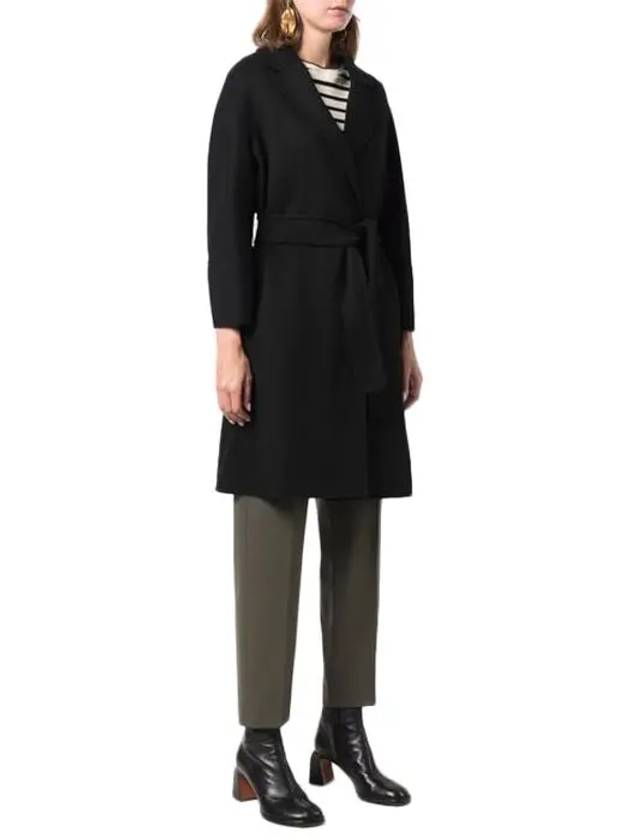 2390160439600 013 ARONA Arona black coat - MAX MARA - BALAAN 5