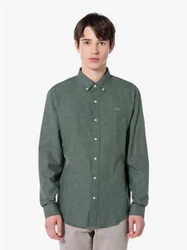 Men s flannel check shirt CH200E 54N 132 Domestic product GQ2N24081388251 - LACOSTE - BALAAN 1