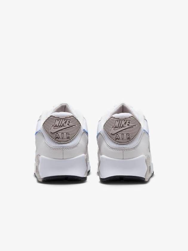 Air Max 90 Low Top Sneakers Racer Blue Grey - NIKE - BALAAN 5