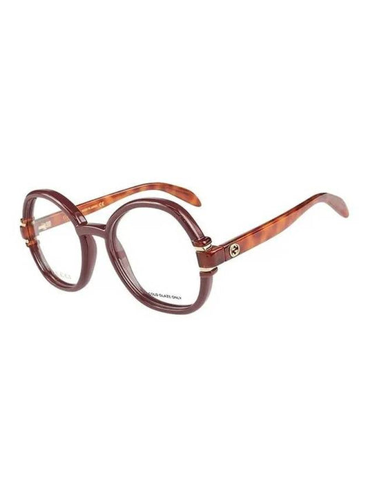 Glasses Frame GG1069O 003 Round Women's Glasses - GUCCI - BALAAN.