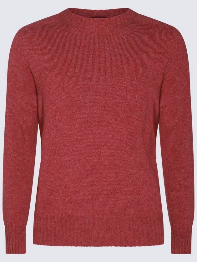 Malo Red Wool Knitwear - MALO - BALAAN 1