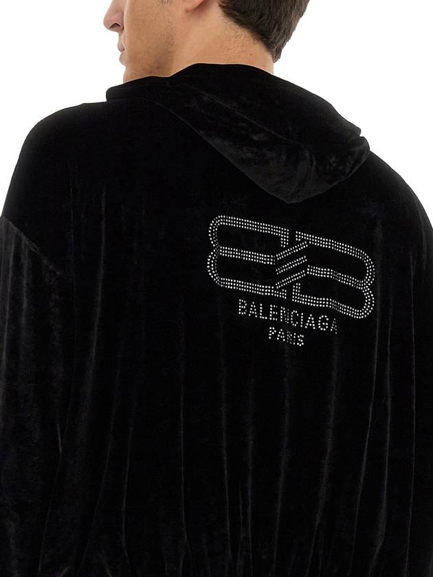 23 fw velvet sweatshirt 751014TOVO31000 B0040440930 - BALENCIAGA - BALAAN 5