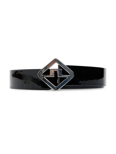 Gary High Shine Leather Belt Black - J.LINDEBERG - BALAAN 2